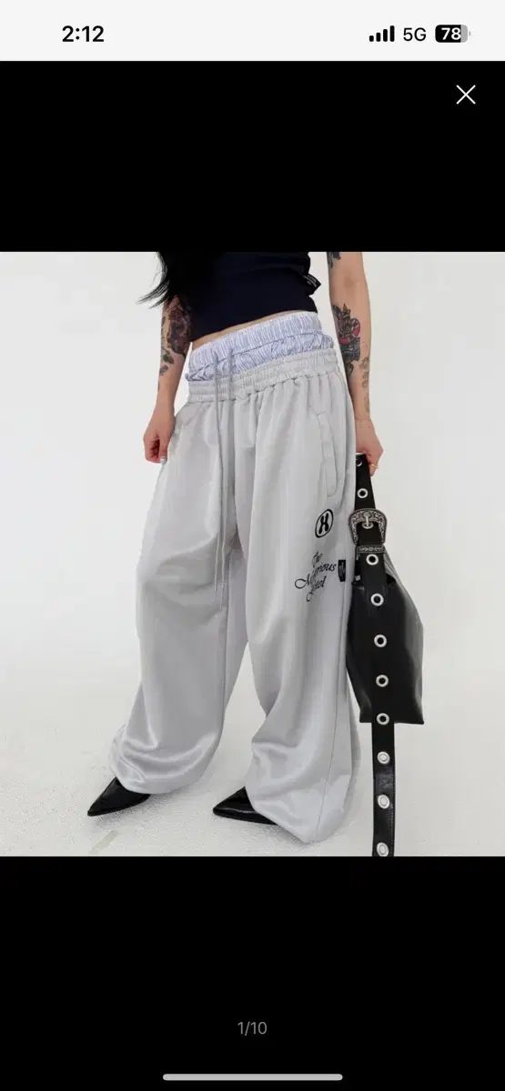 ミステリアスホテル LAYERED JERSEY PT grey