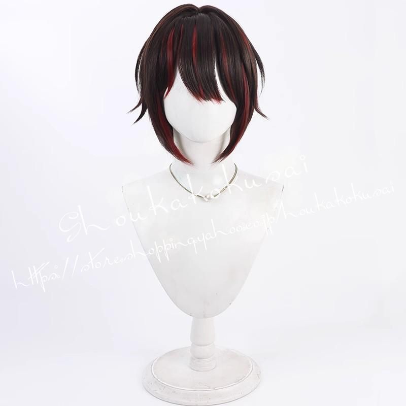 にじさんじ VTuber ましろ爻 Mashiro Meme コスプレ ウィッグ