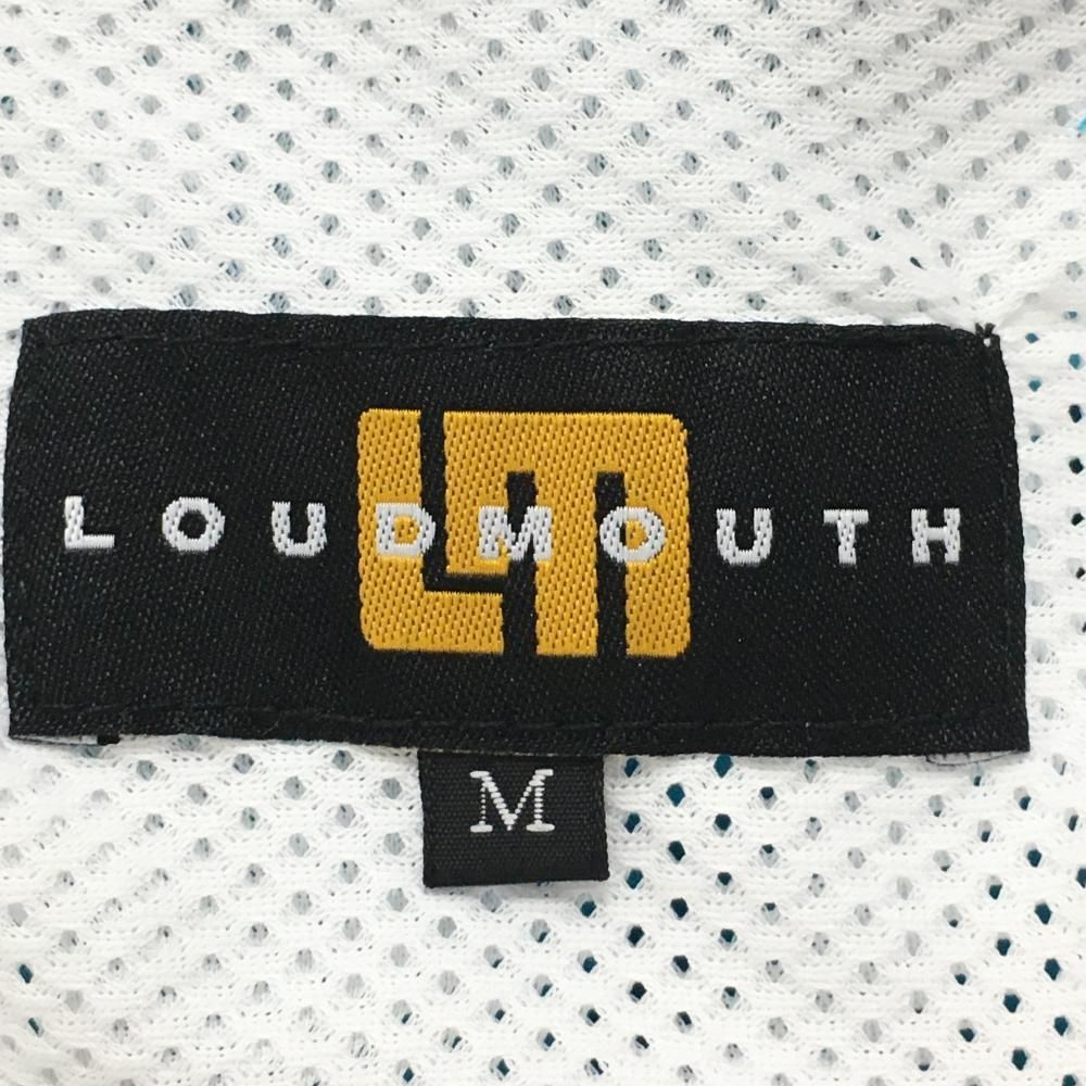 【新品】ラウドマウス ハーフパンツ ライトブルー ストレッチ UVカット メンズ M ゴルフウェア LOUDMOUTH
