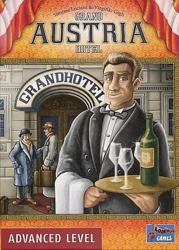 ボードゲーム グランドオーストリアホテル 2020年版 英語版 Grand Austria Hotel