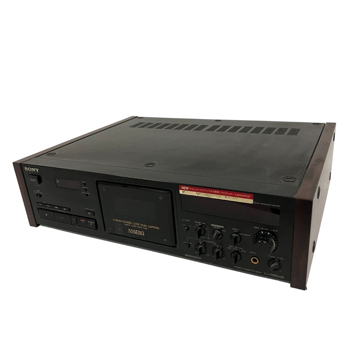 SONY TC-K555ESG ステレオ カセットデッキ テープレコーダー ジャンク B10504836