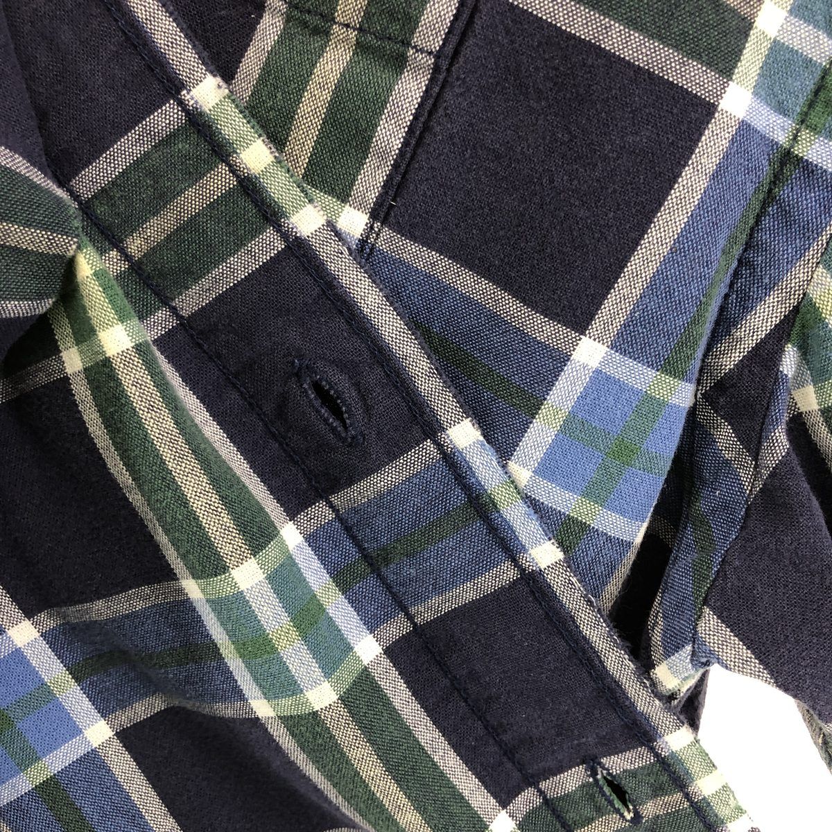 古着 エディーバウアー Eddie Bauer チェック柄 半袖 ボタンダウンシャツ メンズM相当 /eaa553604 古着 エディーバウアー Eddie Bauer チェック柄 半袖 ボタン