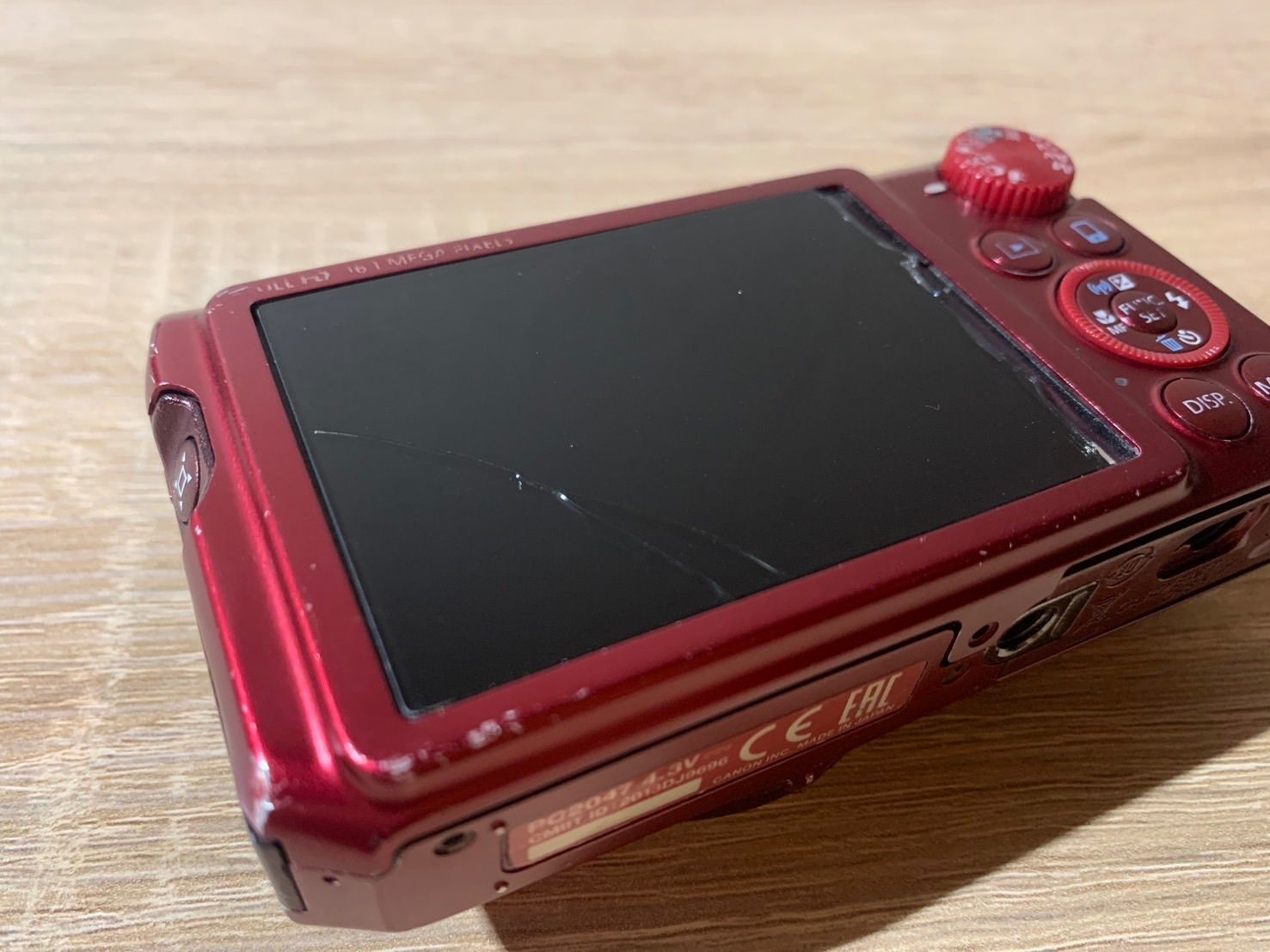 5294 Canon PowerShot レッド SX700HS ジャンク品 - メルカリ