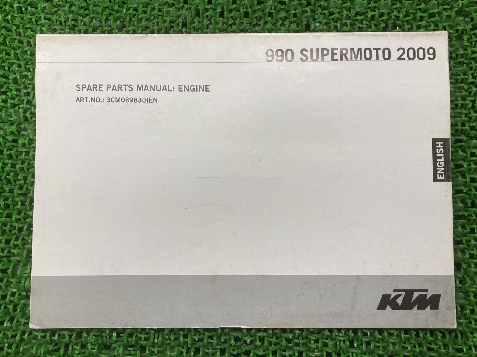 990スーパーモト パーツリスト KTM 正規 中古 バイク 整備書