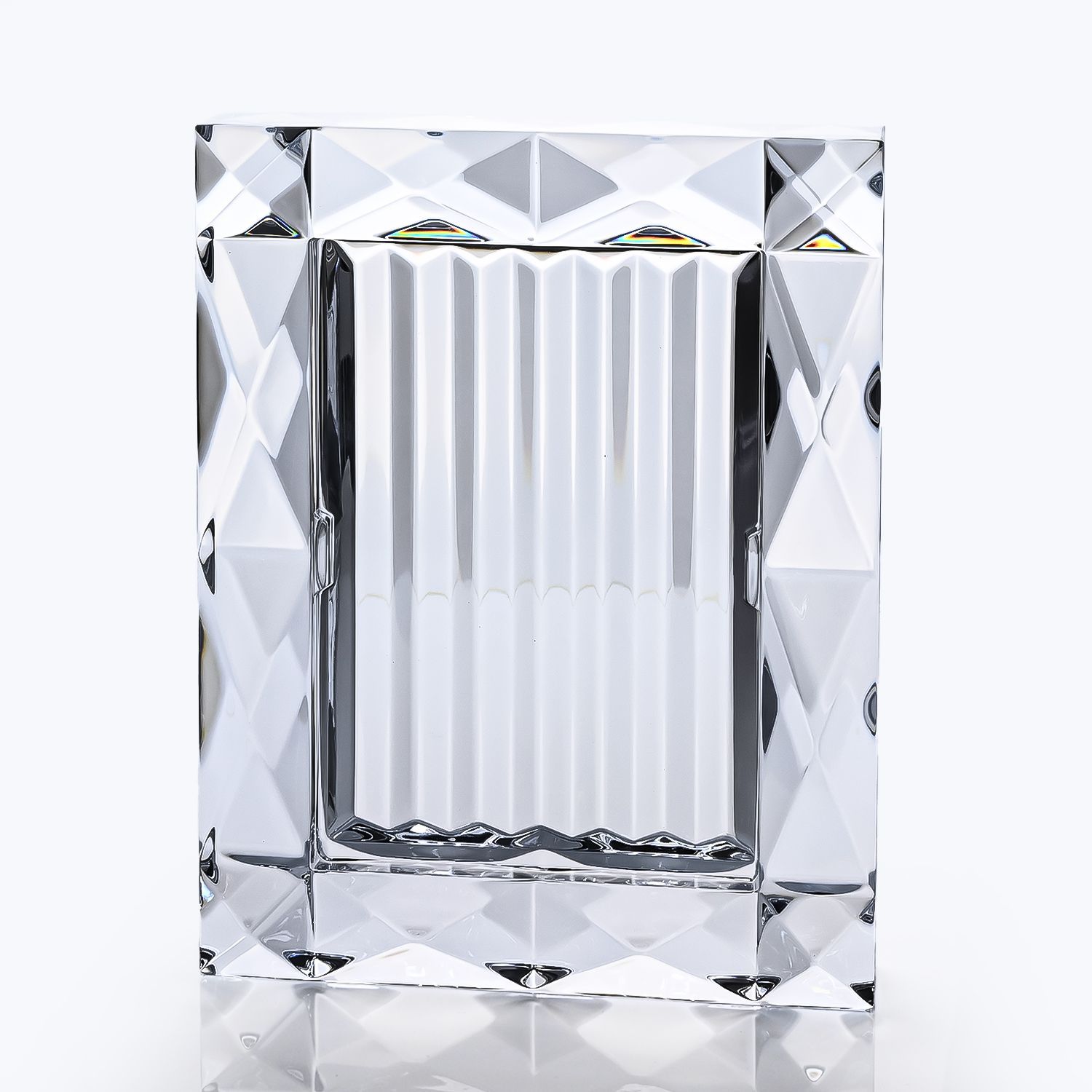バカラ Baccarat クリスタルフォトフレーム オリジナルボックス付き