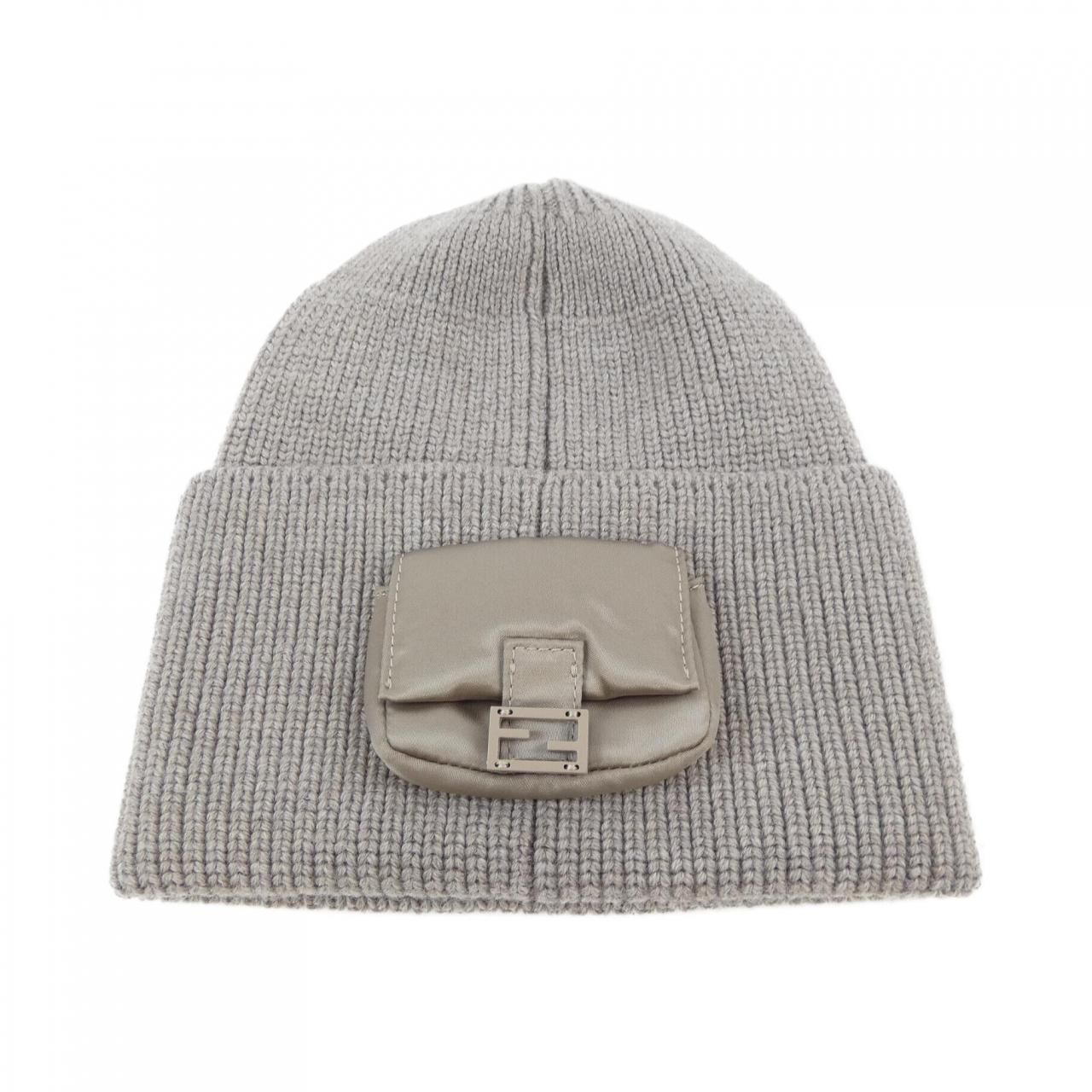 フェンディ FENDI FXQ938 ANB1 ニットキャップ