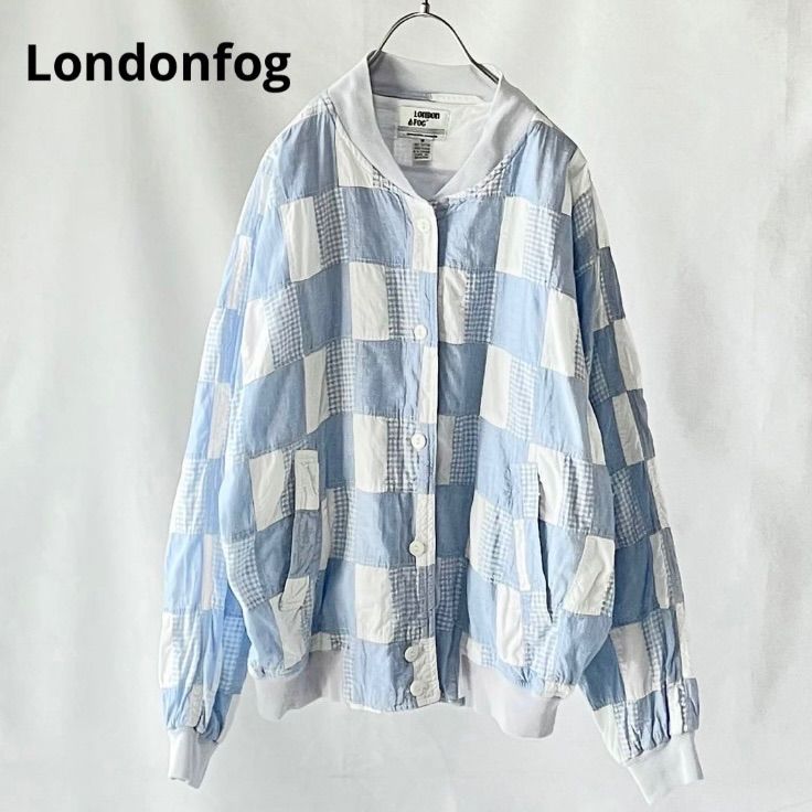 Londonfog パッチワーク ジャケット インド綿 インド製 vintage