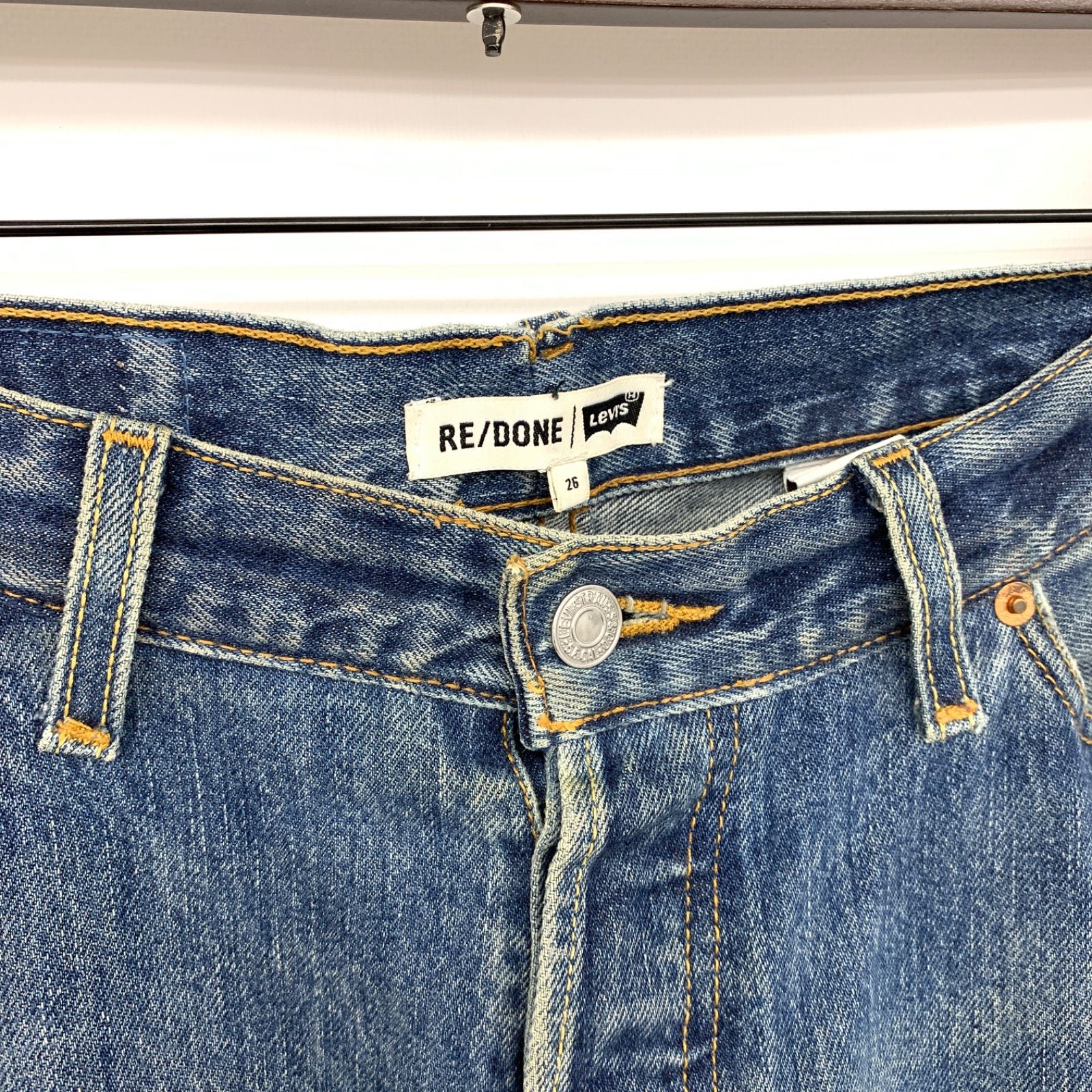 RE/DONE リダン Levis リーバイス デニムパンツ 26 USA製 - メルカリ