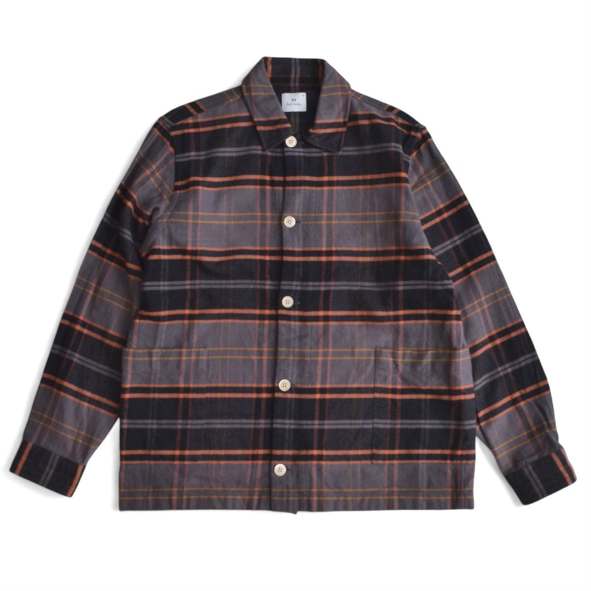 PS PAUL SMITH ポールスミス CHECK SHIRT BLOUSON チェックシャツ 