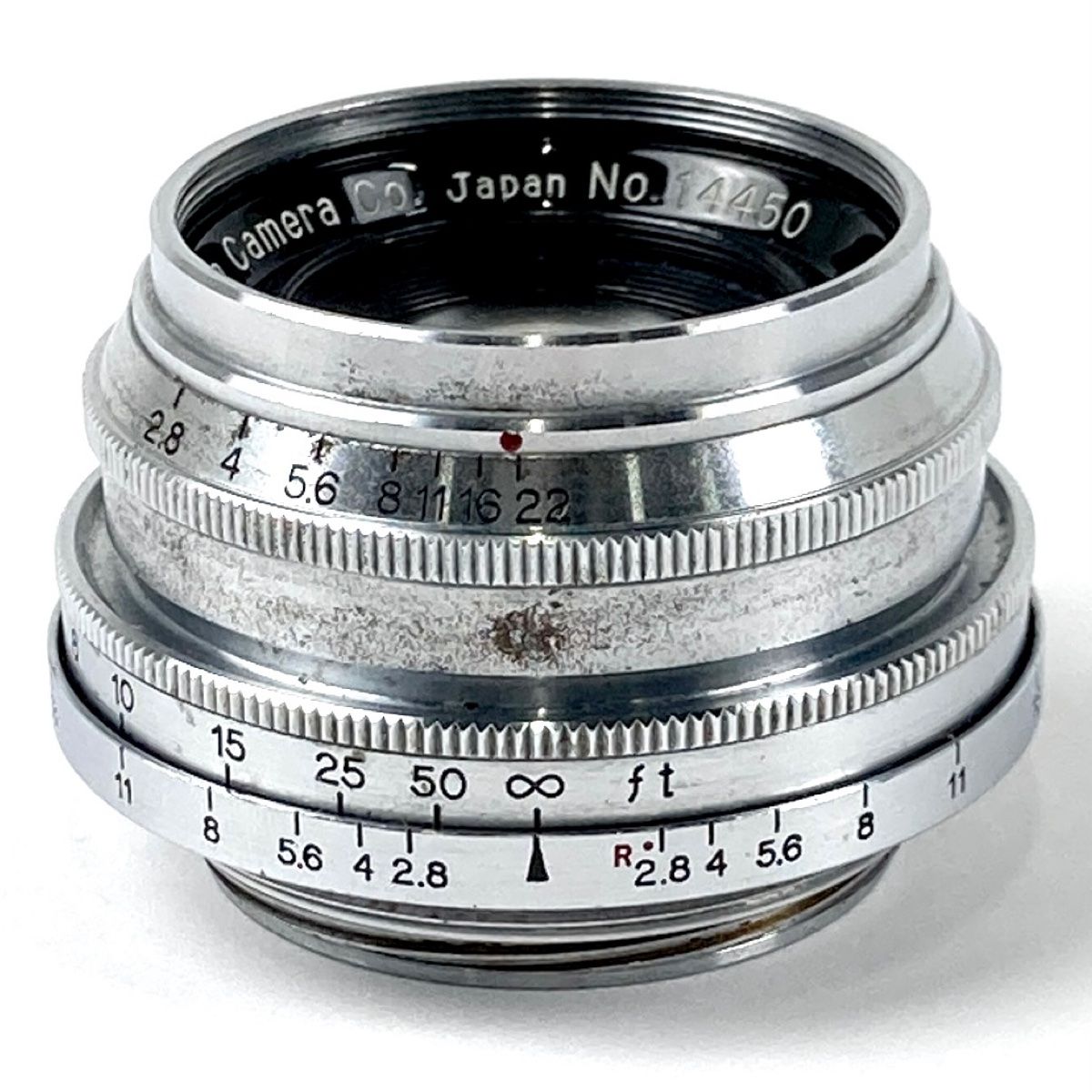 キヤノン 35mm F2.8 Lマウント L39 中古