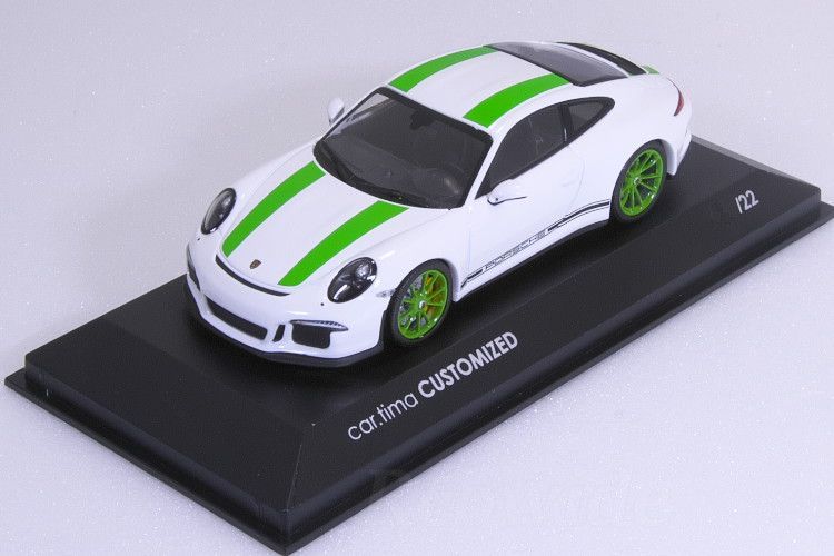 ミニチャンプス 特注 1/43 ポルシェ 911R (991) 2016 ホワイト