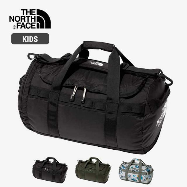 ザ ノース フェイス キッズ ダッフルバッグ THE NORTH FACE NMJ72353 K NYLON DUFFEL 30 ナイロンダッフル30 ボストンバッグ 子供 240218