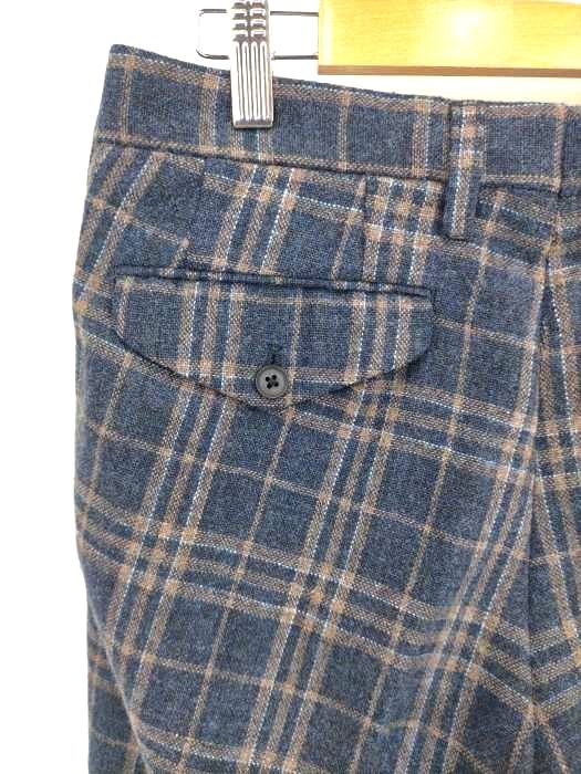 カラー kolor 21AW TWEED CHECK TROUSERS コレク - 古着買取BAZZSTORE