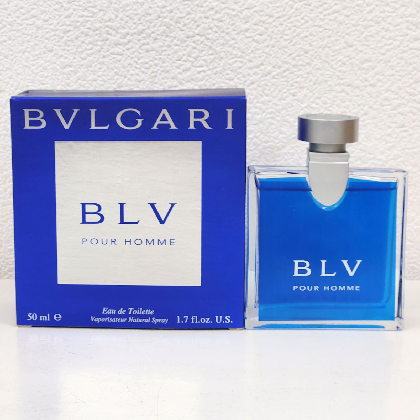 未使用に近い】BVLGARI ブルガリ ブルー プールオム