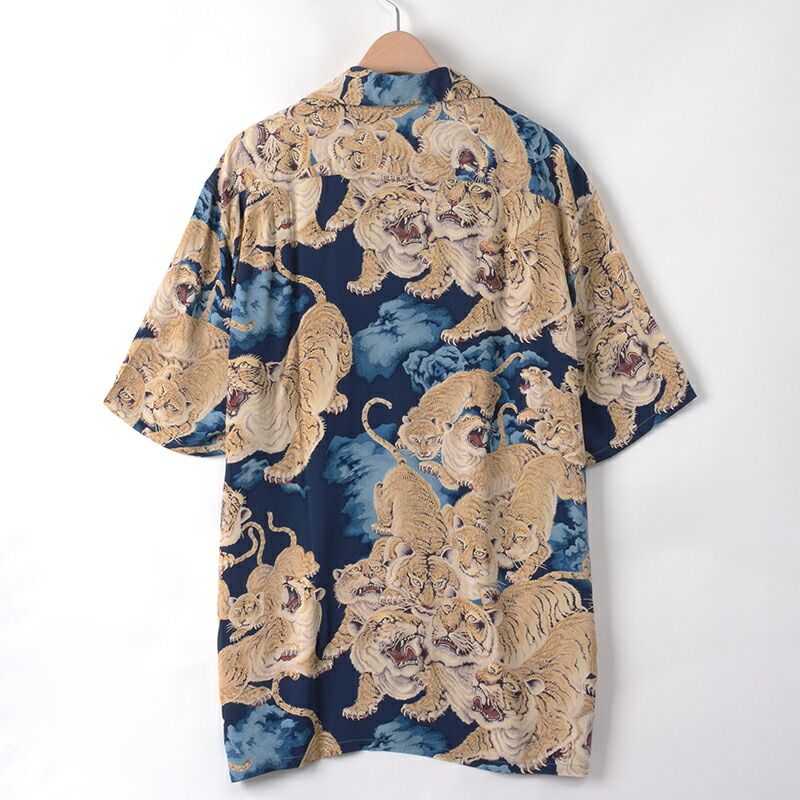 サンサーフ デッドストック 新品 アロハシャツ THE HUNDRED TIGERS