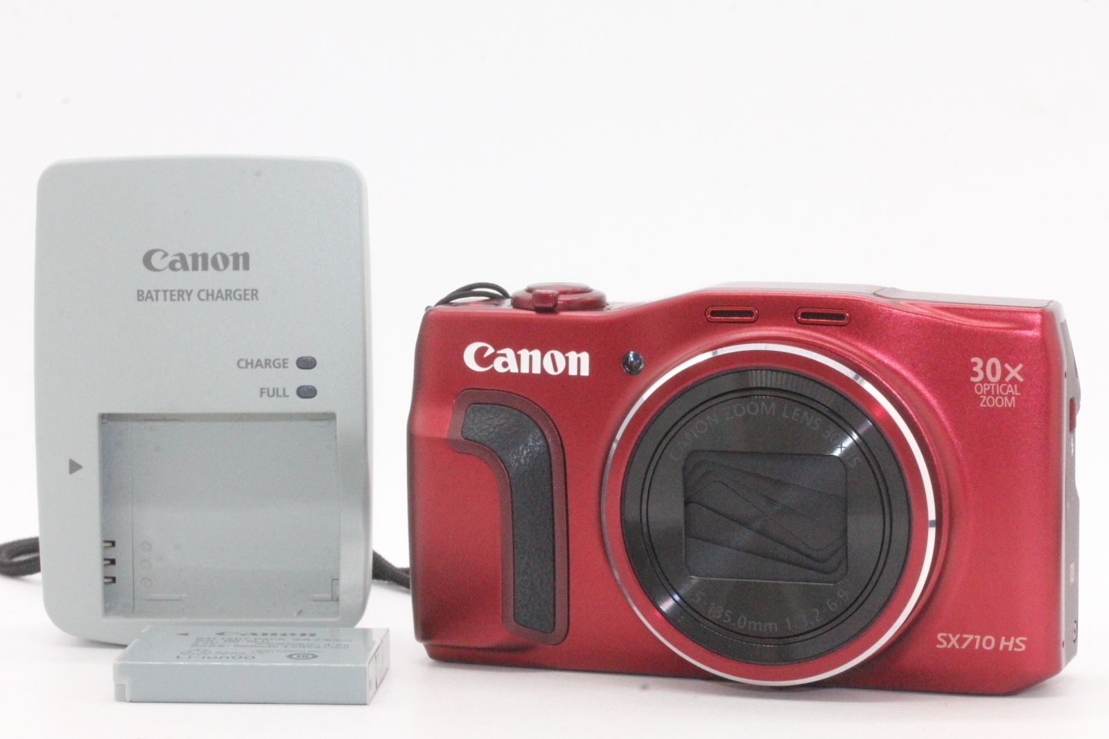 Canon デジタルカメラ PowerShot SX710 HS レッド-