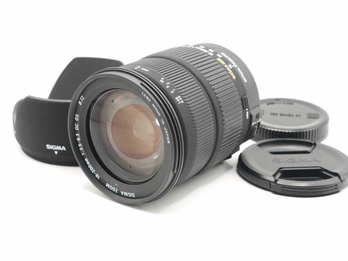 ☆極上品☆シグマ SIGMA AF 18-200mm F3.5-6.3 DC OS CANON