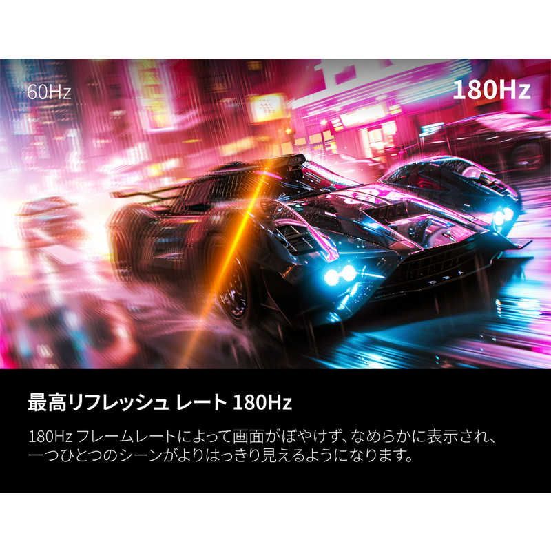 セット割 未開梱 AOC ゲーミングモニター 27型 WQHD 2560×1440 ワイド 180Hz ブラック Q27G40E 11