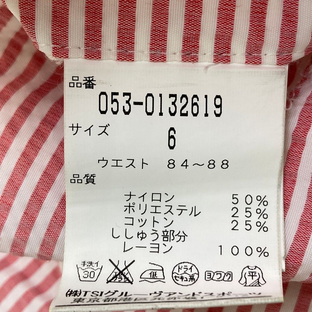 サイズ：6 PEARLY GATES パーリーゲイツ ハーフパンツ シア
