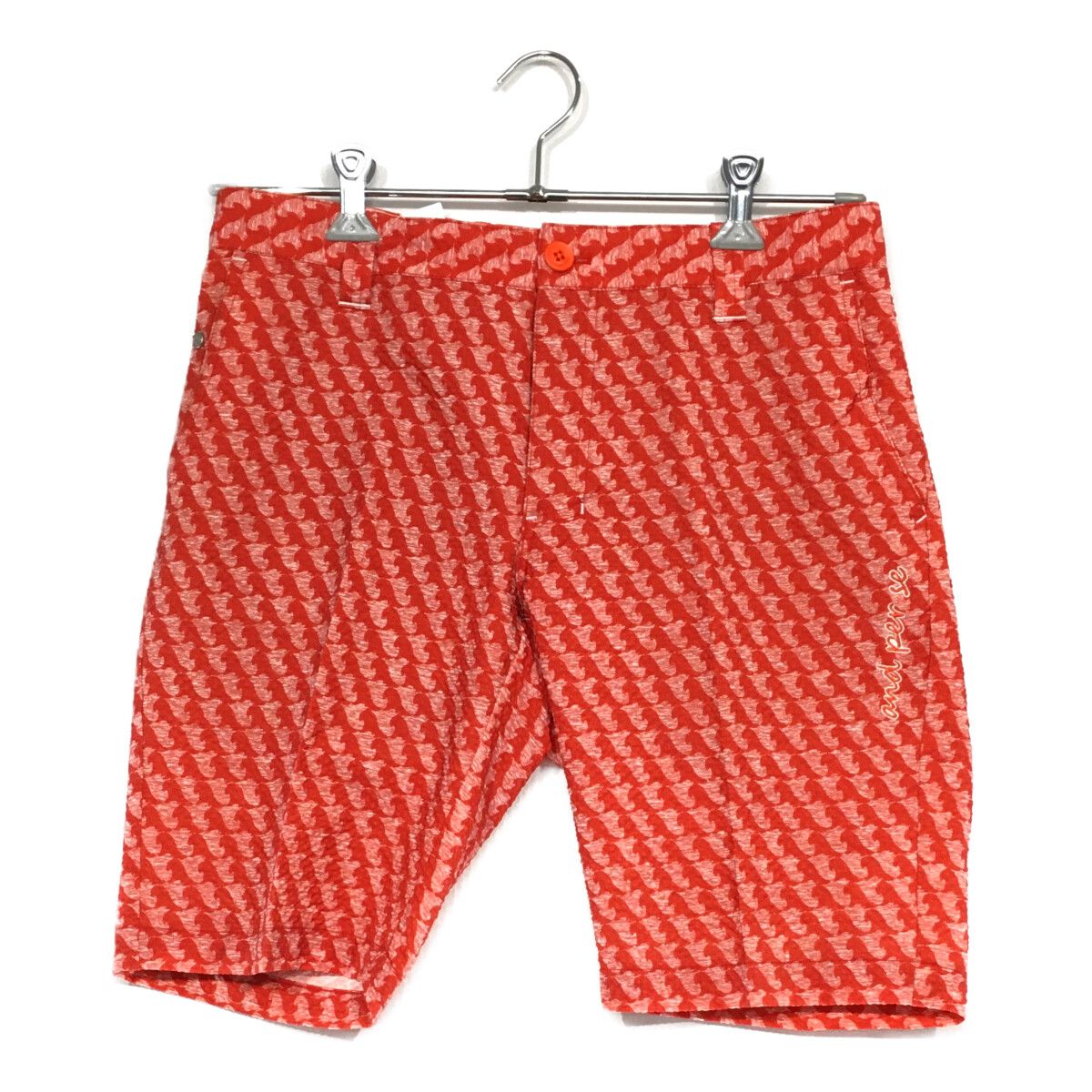 特大92 アンパスィ ハーフパンツ ショートパンツ 総柄 メンズ ゴルフ