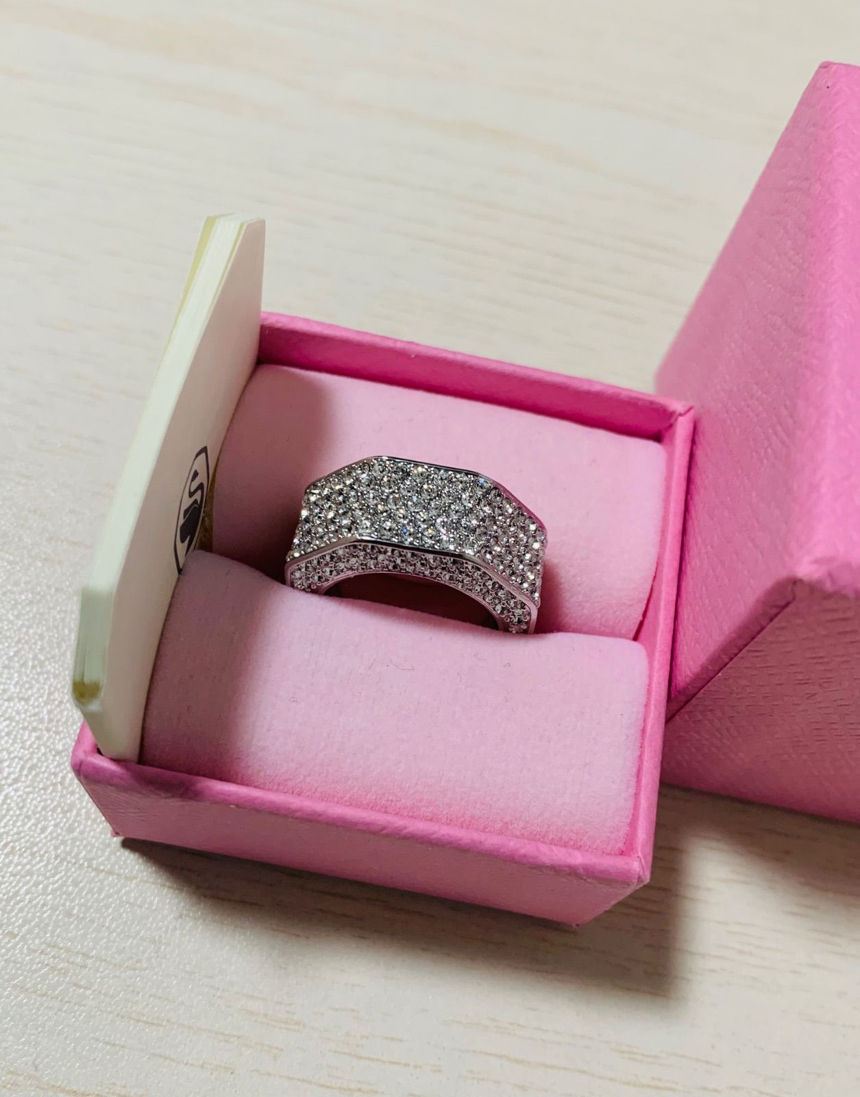 ほぼ新品 スワロフスキー Swarovski Dextera リング 52号 - メルカリ