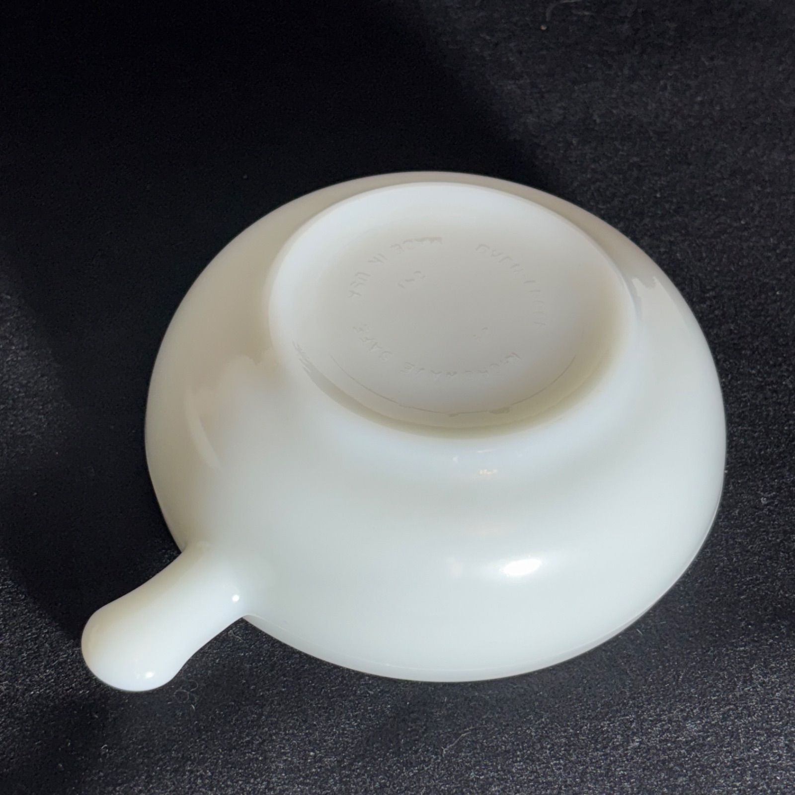 glasbake グラスベイク　ワンハンドル　キャセロール　4個セット　蓋有り ♪Glass bake（グラスベイク）可愛いワンハンドルキャセロール
