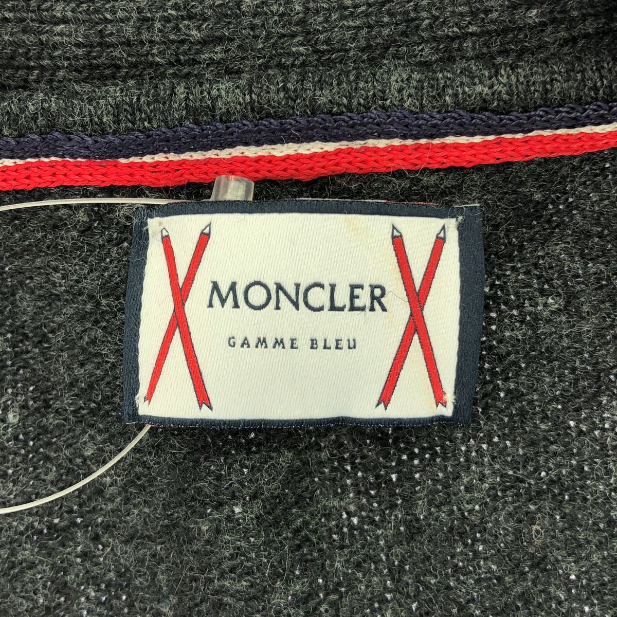 MONCLER GAMME BLEU モンクレールガムブルー ウールカーディガン