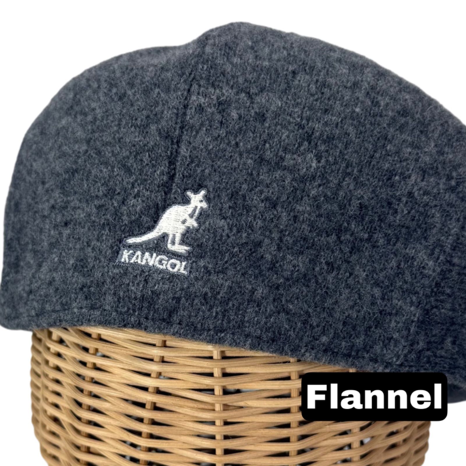 新型モデル KANGOL ハンチング 575 ウール素材 グレー サイズ展開あり