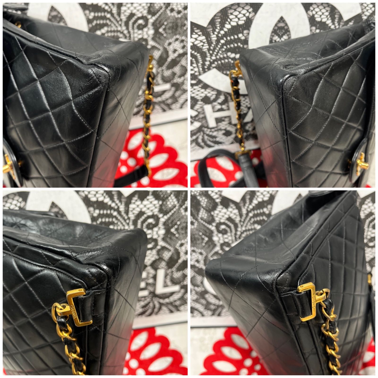 シャネル CHANEL バックパック デカマトラッセ ヴィンテージ 101