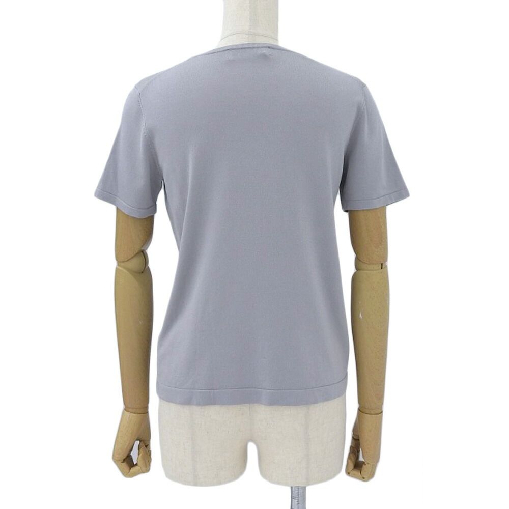 超美品 モラビト 現行タグ 半袖 クルーネック ニット トップス