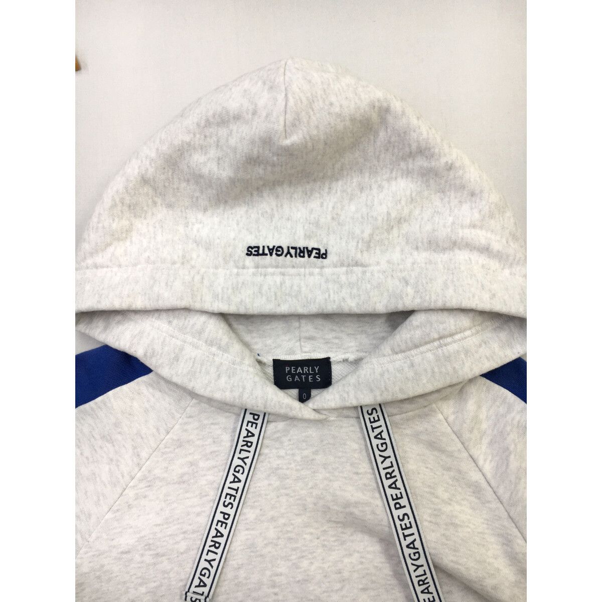 中古 レディース パーリーゲイツ PEARLY GATES パーカー 0(S) ライト