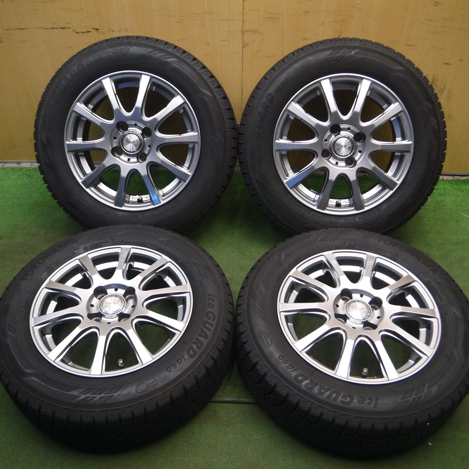 スタッドレス175/65/14 4H PCD100 アルミ付 スタッドレス175/65/14 4H PCD100 アルミ付