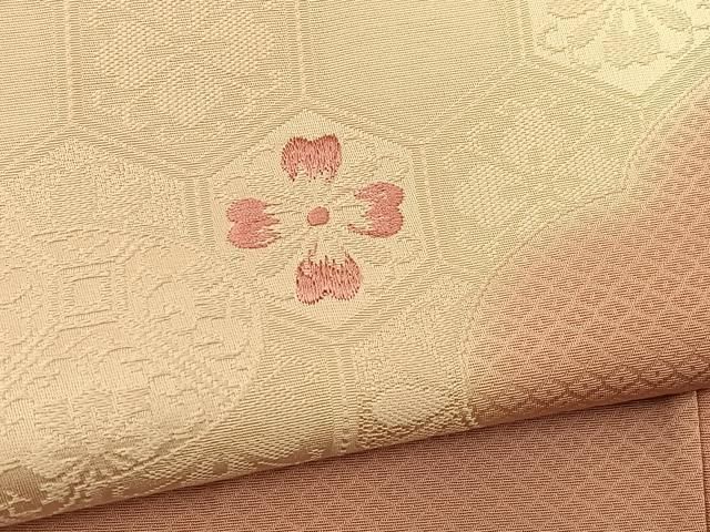 平和屋着物○訪問着 総刺繍 地紙吉祥桐花文 暈し