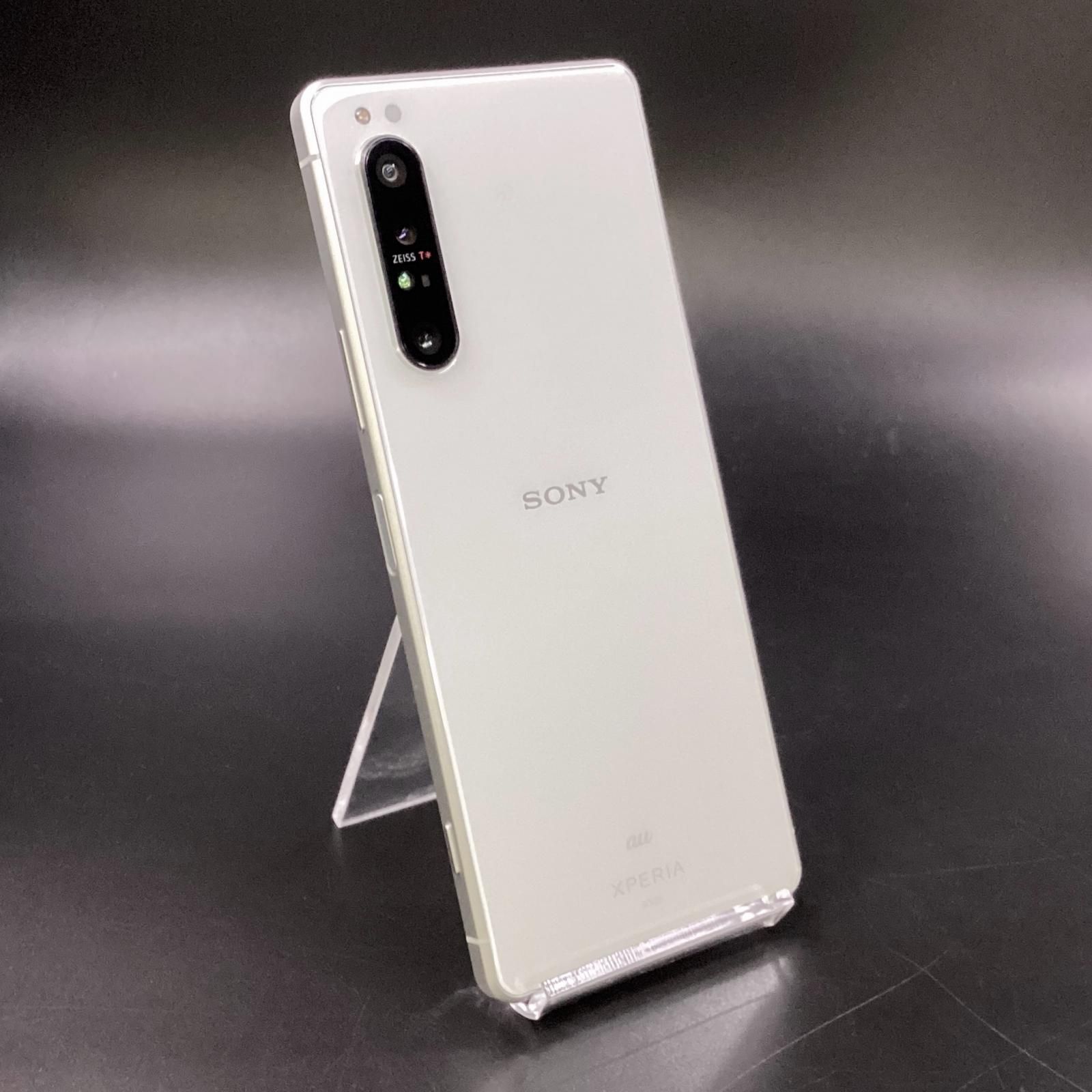 Sony Xperia 1 II 128GB ホワイト au SOG01 白ロム 動作確認済全額