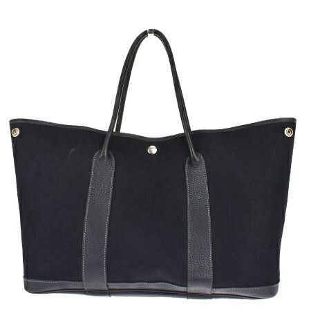美品》 HERMES(エルメス) キャンパス×レザー トートバッグ 美品》 HERMES(エルメス) キャンパス×レザー トートバッグ