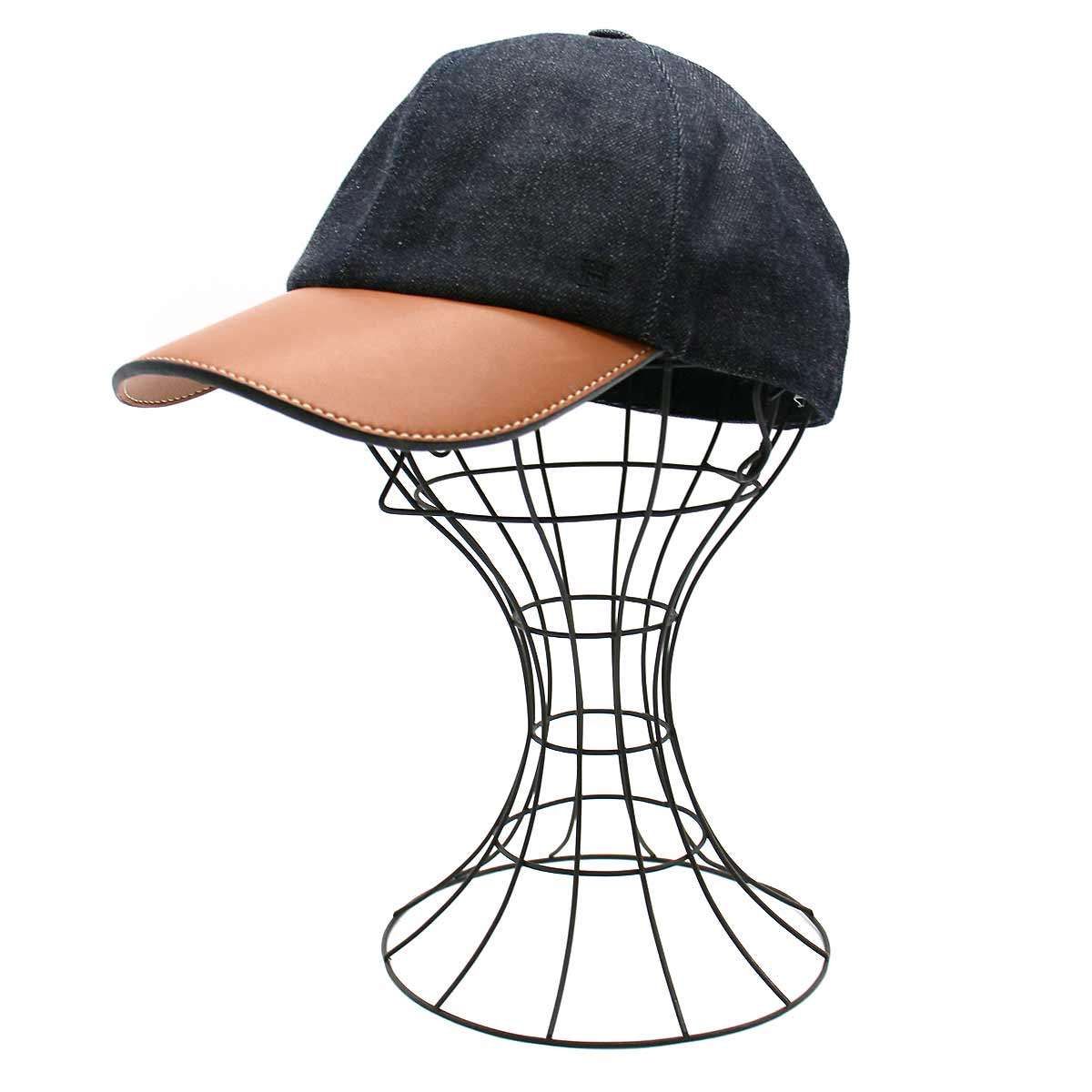 エルメス HERMES ロゴレザーキャップ マイルス・Hサークル 58 エルメス HERMES ロゴレザーキャップ マイルス・Hサークル 58 エルメス