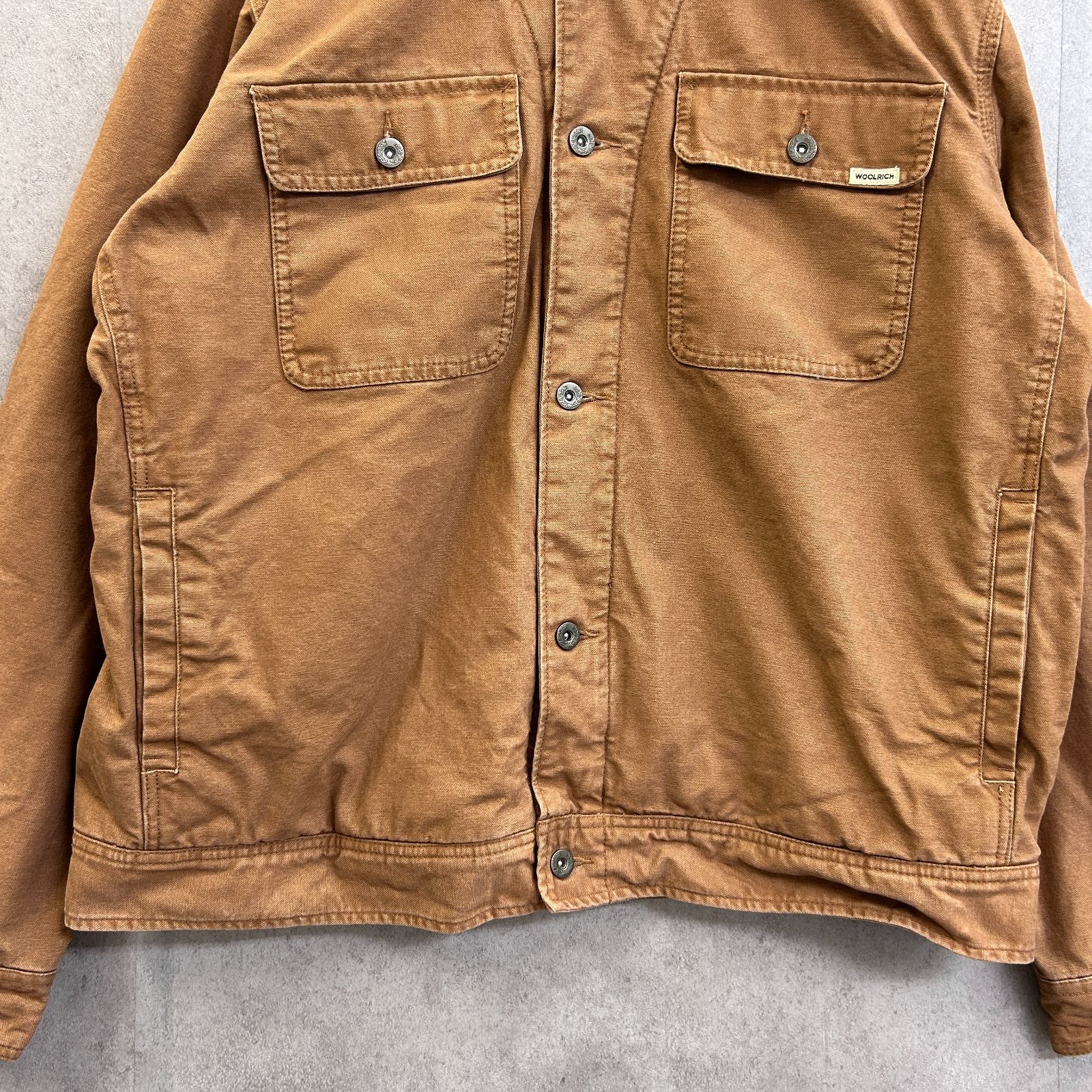 Wool Rich ウールリッチ 襟コーデュロイ 裏ボアダックジャケット 