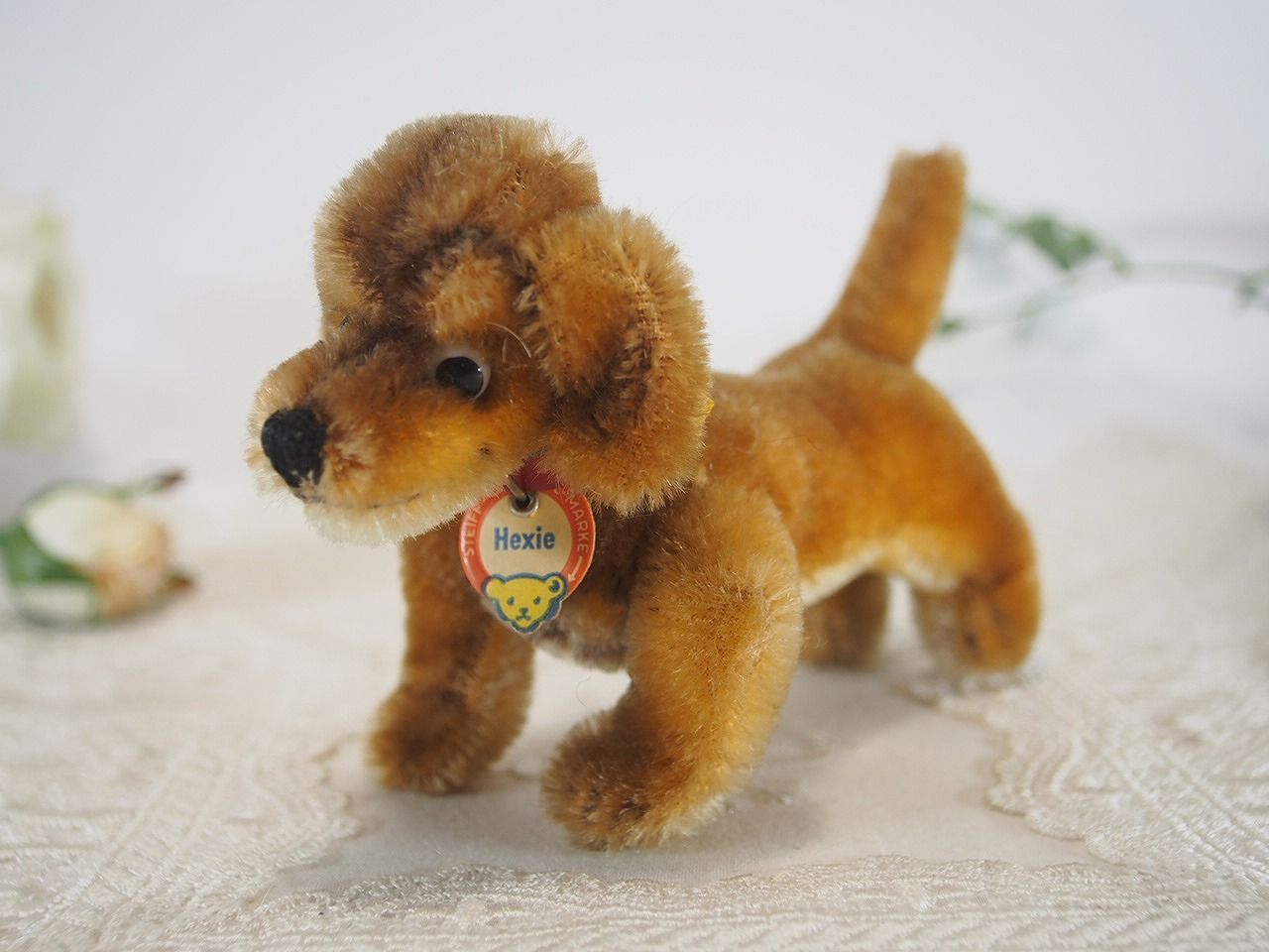 シュタイフ☆Hexie Dachshund 13cm☆ダックスフントのヘキシー-