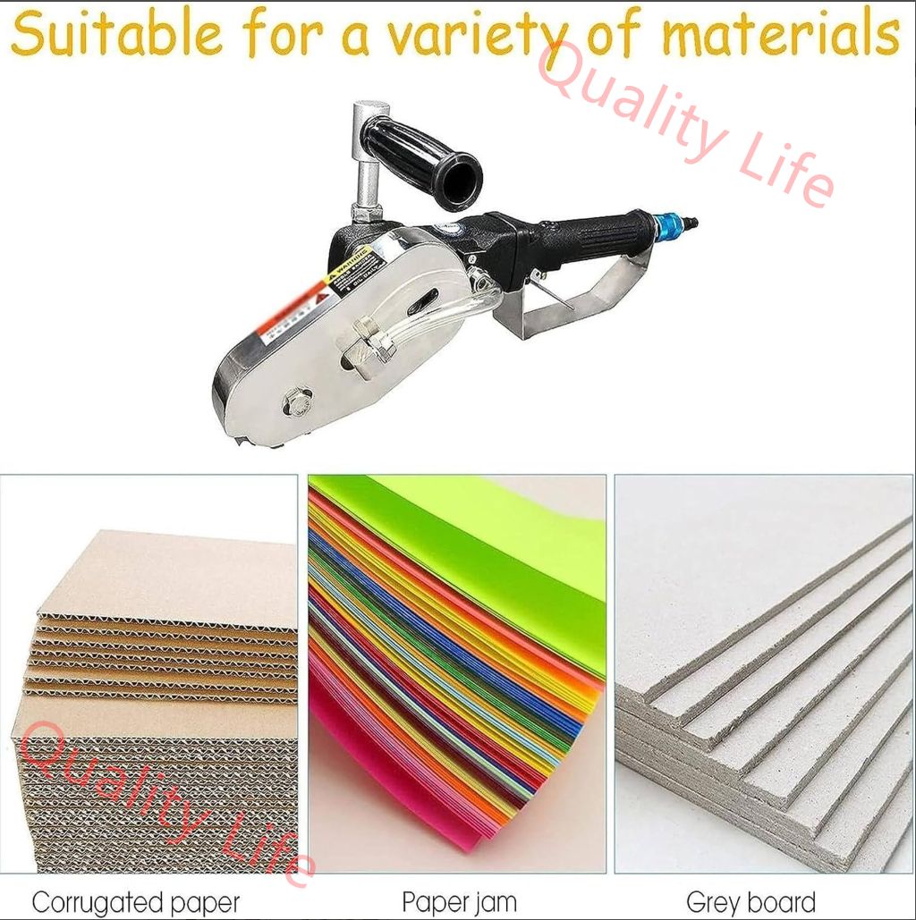 空気圧廃棄物ストリッパー 4500RPM 段ボールカートンボックスストリッパーリムーバーマシン紙エッジカッタートリミングツール 段ボール 段ボール 普通の段ボール紙用 MediumTeeth