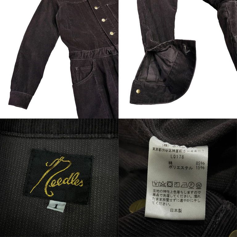 Needles 22AW H.D.All-In-One Corduroy オールインワン ジャンプ