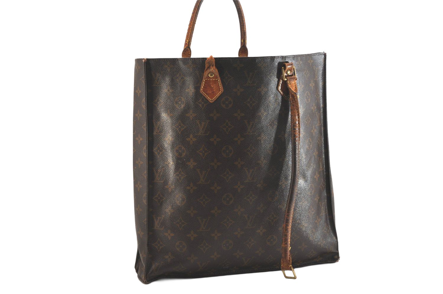 LOUIS VUITTON ルイヴィトン モノグラム サックプラ ハンドトートバッグ M51140 LV ジャンク 2510N