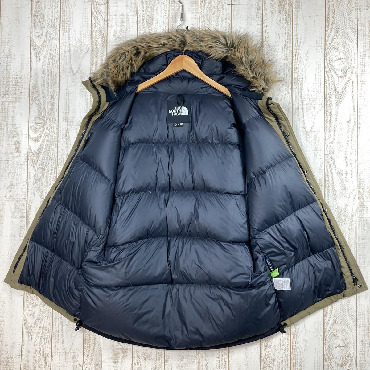 MENs M ノースフェイス マウンテン ダウン コート Mountain Down Coat ゴアテックス リサイクルダウン ジャケット フーディ  パーカ パーカー 生産終了モデル 入手困難 NORTH FACE ND91835 BE ビーチグリーン グリー - メルカリ