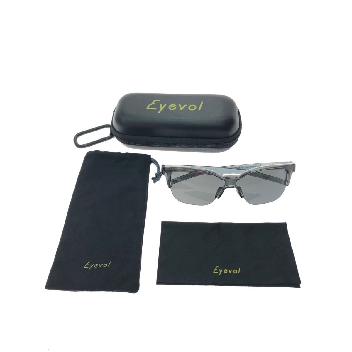 Eyevol アイヴォル メンズ サングラス FREDRIKSSON フレドリクソン ケース付 GRY-WHT-PL