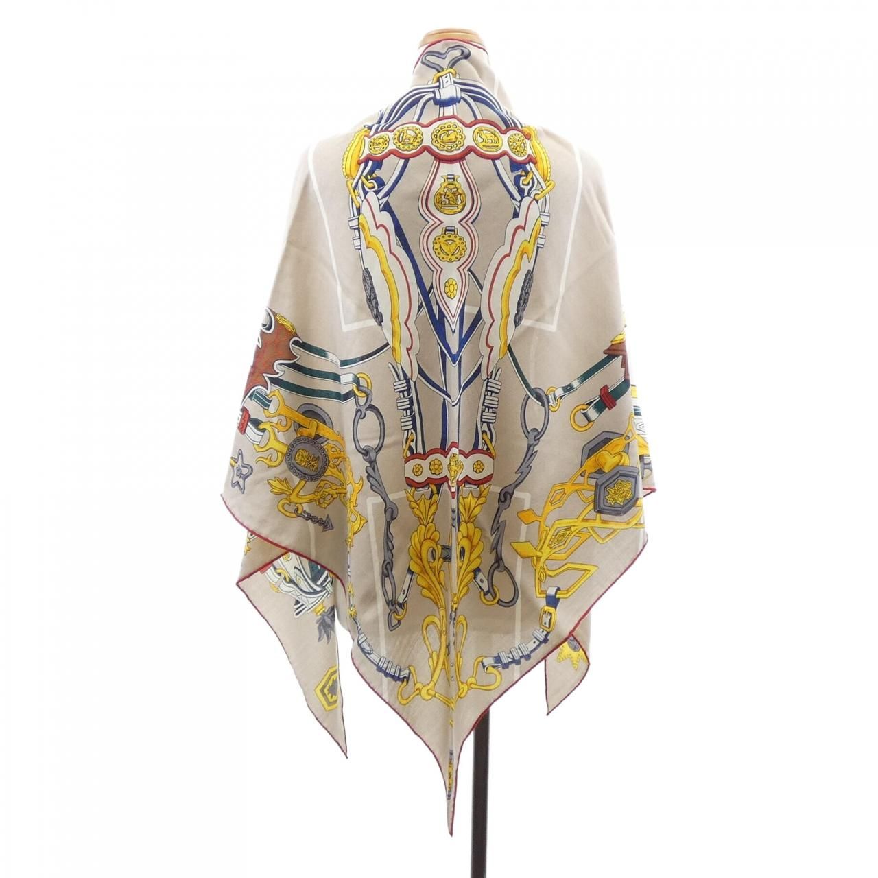 エルメス HERMES BRIDES ET DESTIN H363967S トライアングルジェアン STOLE