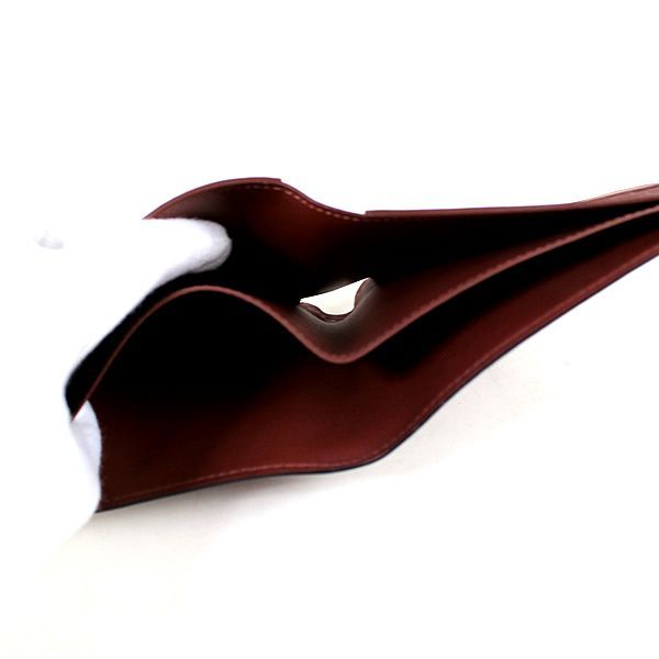 ルイヴィトン 二つ折り札入れ ポルトフォイユミュルティプル ブラウン  