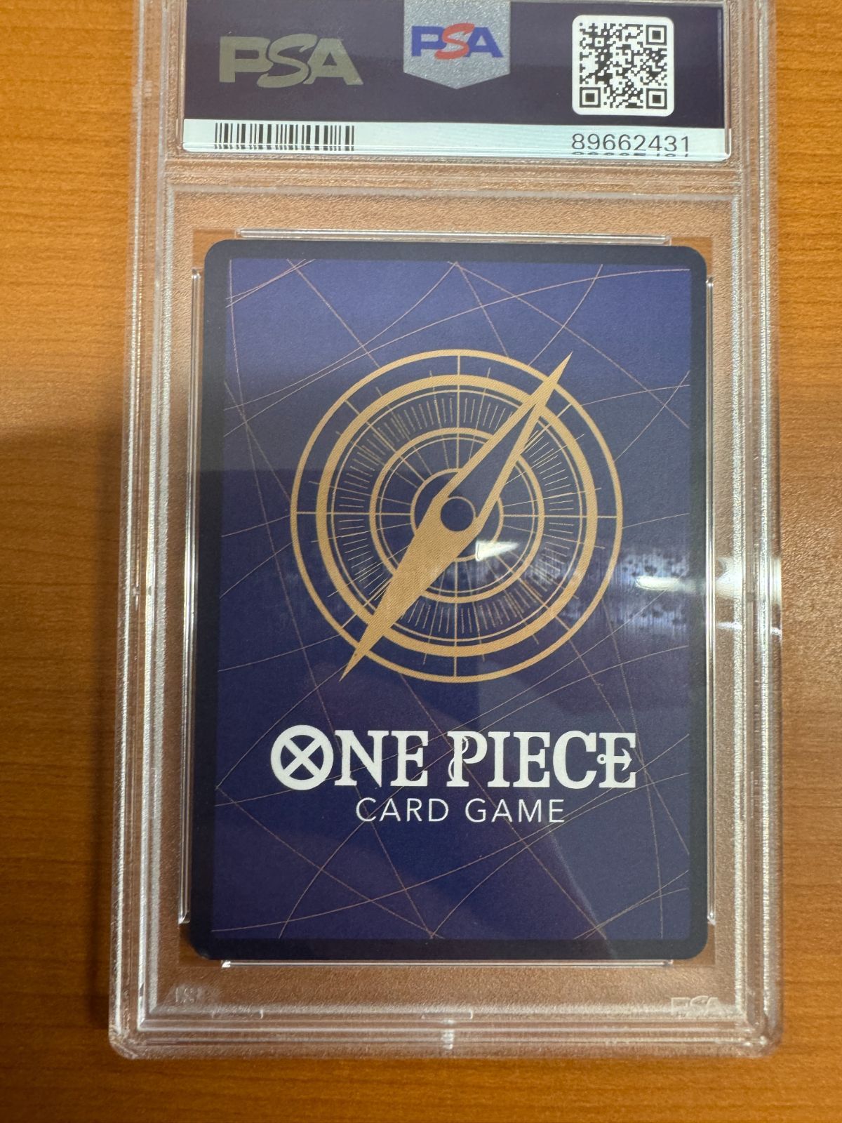 (あんしん鑑定済み)PSA10サインルフィSRパラレル　ST01-012 モンキー・D・ルフィ サイン入り SR パラレル ST01-012 PSA10