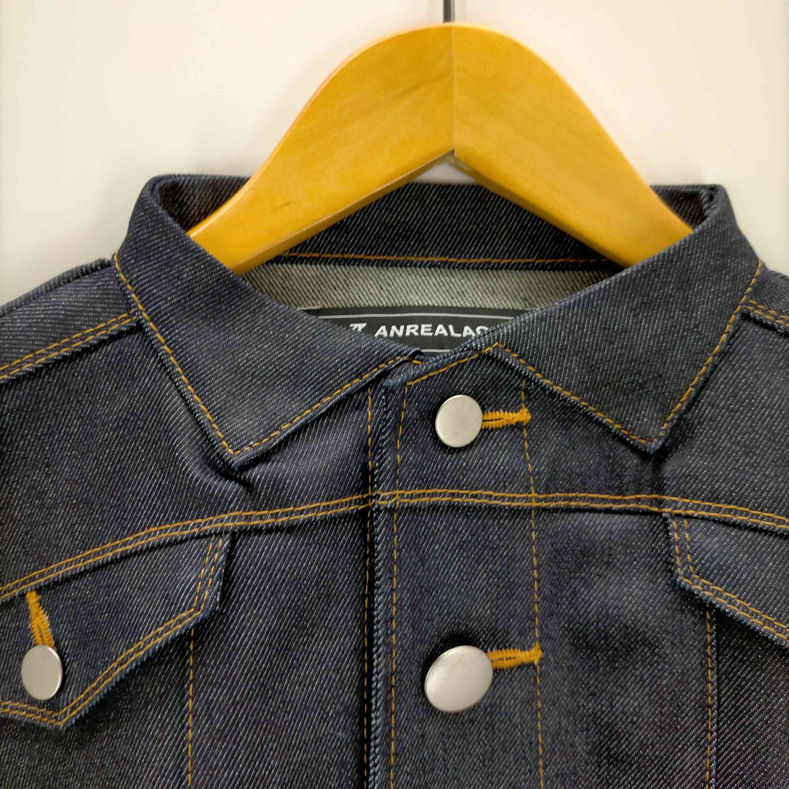 アンリアレイジ ANREALAGE LOW ANGLE DENIM JK メンズ 38