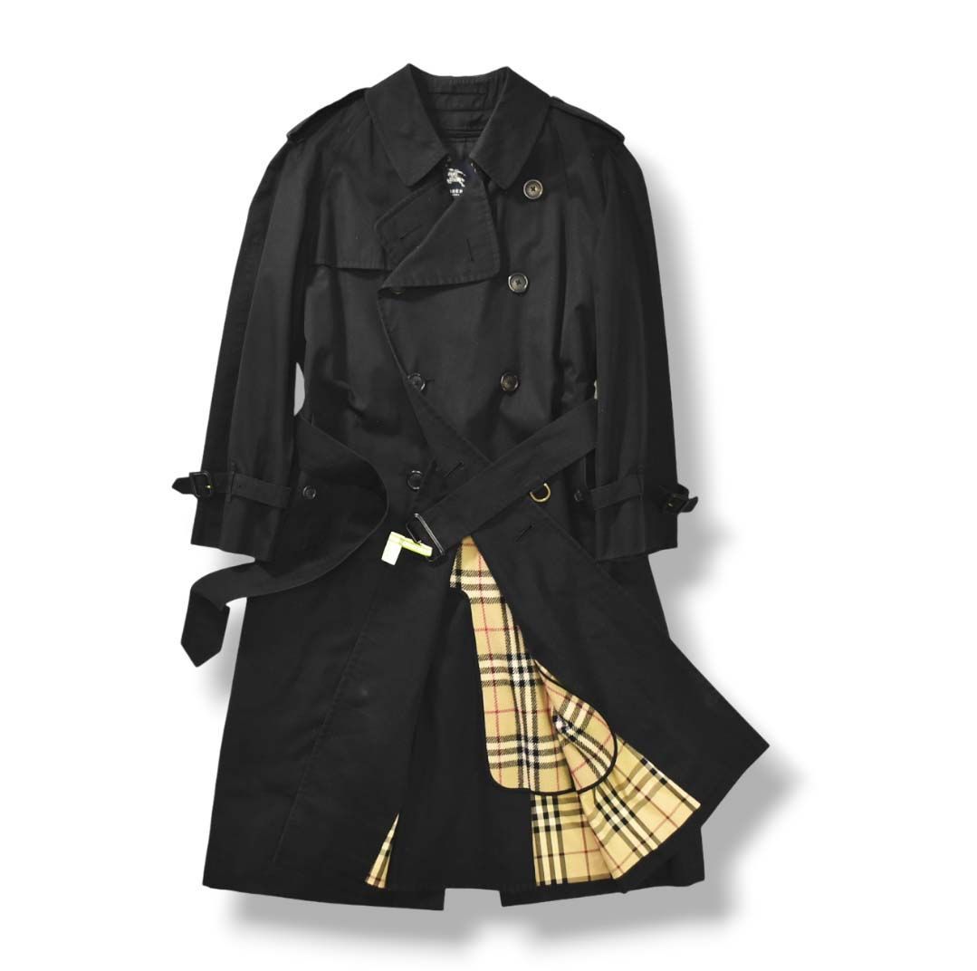 バーバリーロンドン　トレンチコート38　ステンカラーコートセット商品ノバチェック BURBERRY LONDON】バーバリー ノバチェック トレンチコート 38