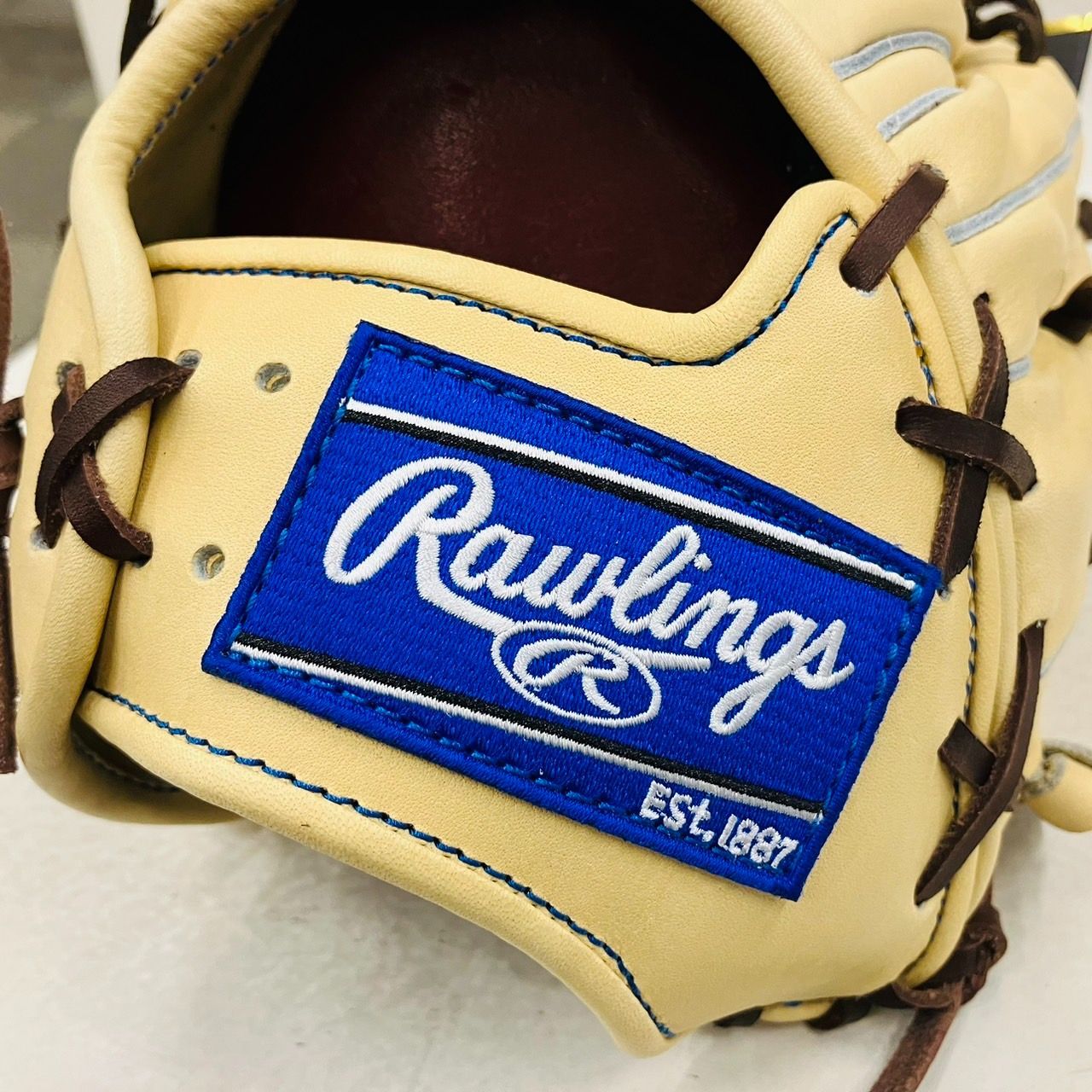 ローリングス　Rawlings　プロプリファード　Wizard#01　オリジナルカスタムグラブ　硬式用　外野手用　左投げ用　 ベロ裏ドライフォーム仕様に変更　コユニ設計　当店限定モデル　高校野球対応　キャメル