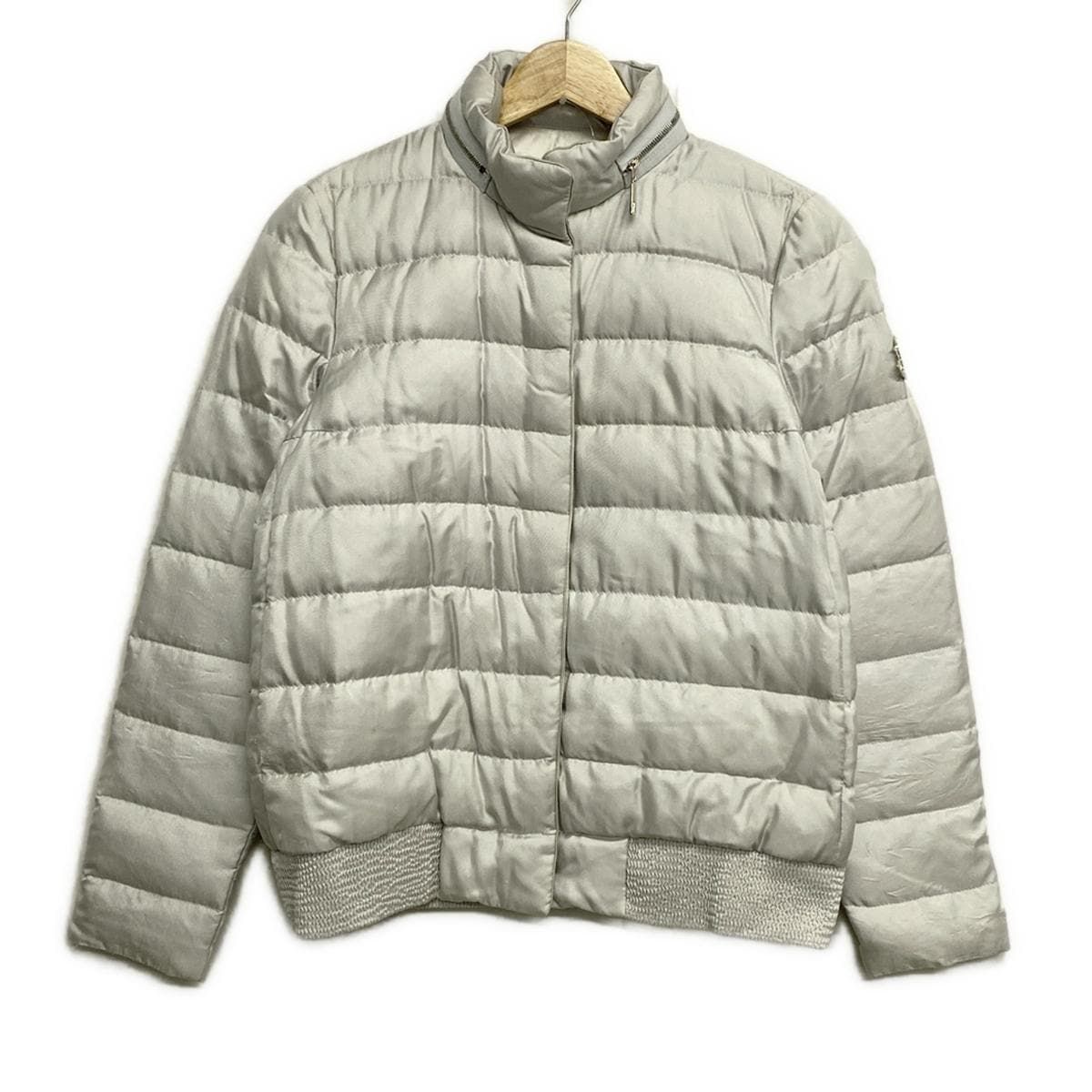 MONCLER(モンクレール) ダウンジャケット サイズ00 XS レディース VIOLETTE(ヴィオレット) ライトグレー 長袖/秋/冬 -  メルカリ